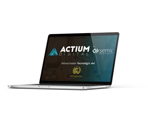 ACTIUM Digital patrocinador tecnológico del CT Lleida