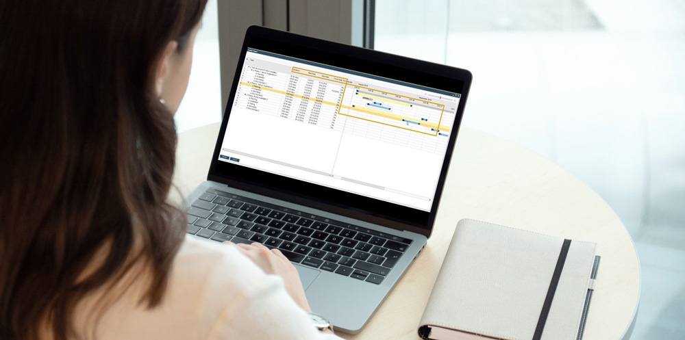 Diagrama de Gantt SAP Business One 10.0